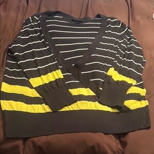 Lane Bryant Black and White Sweater